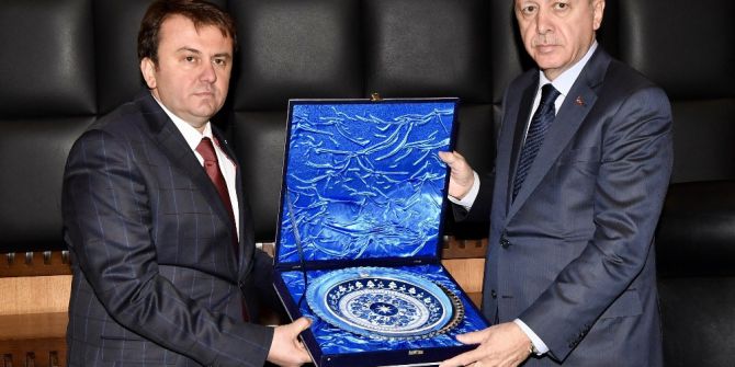 Cumhurbaşkanı Erdoğan’dan Kahramanmaraş Büyükşehir Belediyesine Ziyaret