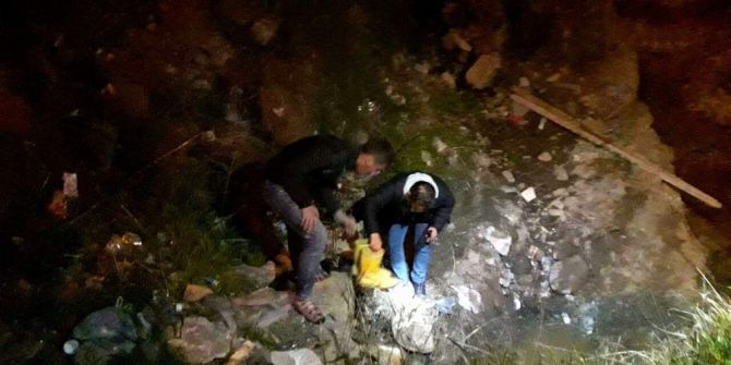 Polisle Çatışan Katil Zanlısı Su Kanalında Yakalandı