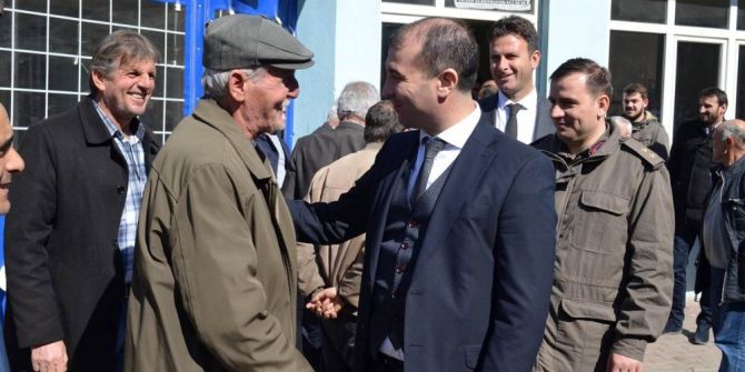 Kaymakam Çelik, Sahada Çalışıyor