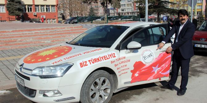 Erdoğan’a Destek İçin Yola Çıkan Özavcı, Kütahya’da