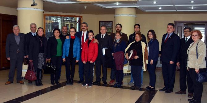 Başkan Alıcık, Kent Konseyini Makamında Ağırladı