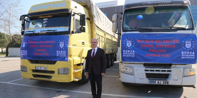 Batman’a ’Gönül Köprüsü’ Yardımı