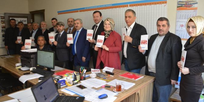 Başkan Baran, Referandum Çalışmalarını İnceledi