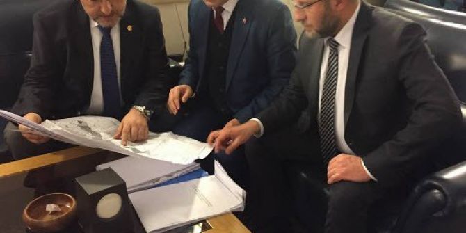 Başkan Özkan Kütahya Milletvekillerine Projelerini Sundu