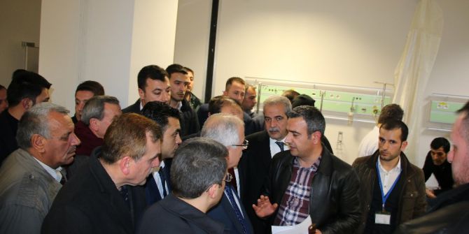Belediye Başkanı Demirkol, Viranşehir’de Yaralıları Ziyaret Etti