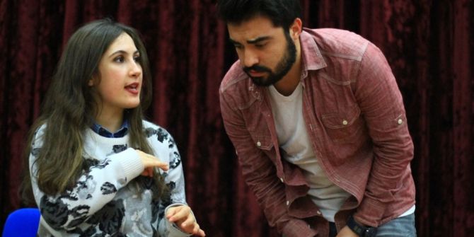 İşaret Dili Kursiyerlerinden Tiyatro Gösterisi