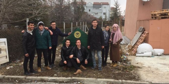 Odunpazarı Hayvansever Öğrencilerle El Ele