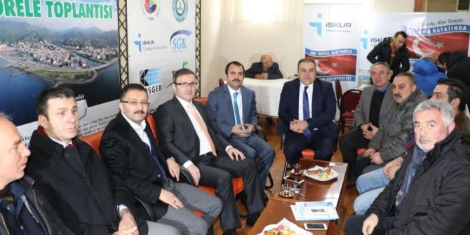 Giresun Ticaret Ve Sanayi Odası Görele’de İş Dünyası İle Buluştu.