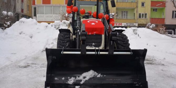 Güroymak Belediyesine Kepçe