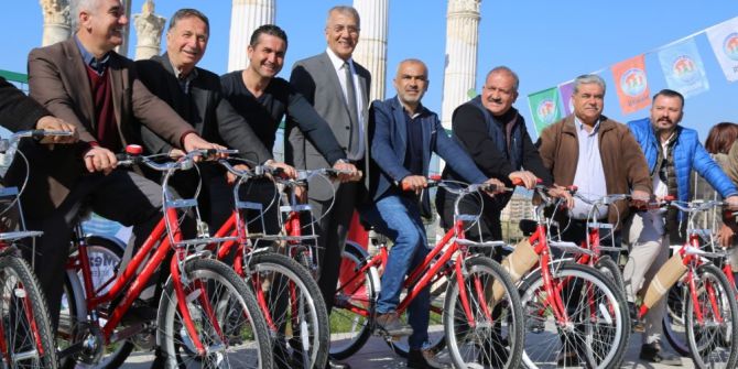 Mezitli’nin Muhtarları Artık Bisikletli