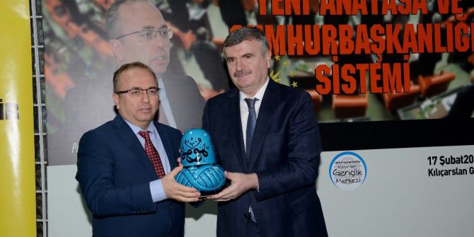 Prof.dr.birol Akgün, “Yeni Anayasa Ve Cumhurbaşkanlığı Sistemi”ni Anlattı