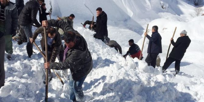 Operatörün Çığ Altında Kalması