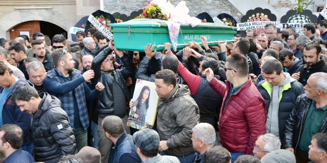 Milas’ta Hanife Cemre Gözyaşlarıyla Sonsuzluğa Uğurlandı