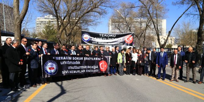 Merasim Sokak Şehitleri Anıldı