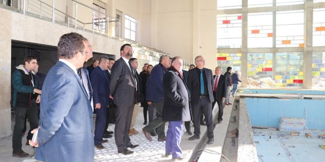 Turgutlu’nun Dev Spor Kompleksinde Sona Yaklaşıldı