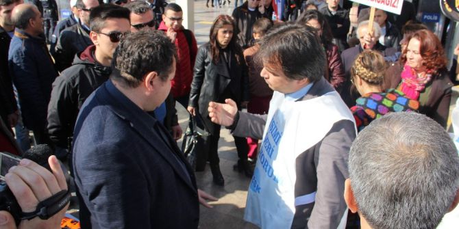 Aydın’da Eğitim-sen Eylemine Polis Müdahalesi