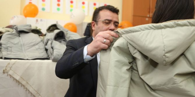 Taşçı Minik Yürekleri Isıttı