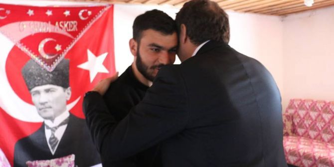 Başkan Savaş’tan El Bab Gazisine Ziyaret