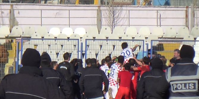 Maç Sonu Saha Karıştı