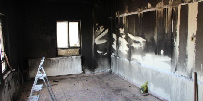 Çıkan Yangında Ev Kullanılamaz Hale Geldi