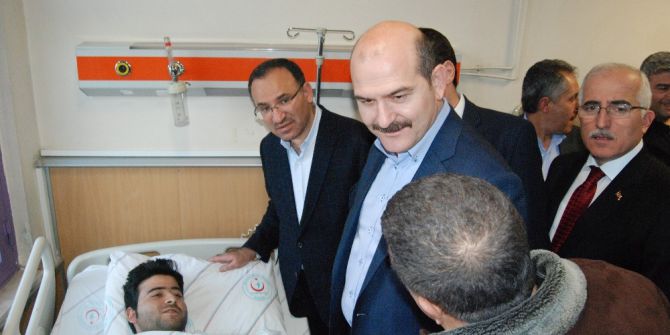 Bakanlar, Viranşehir’deki Saldırıda Yaralananları Ziyaret Etti