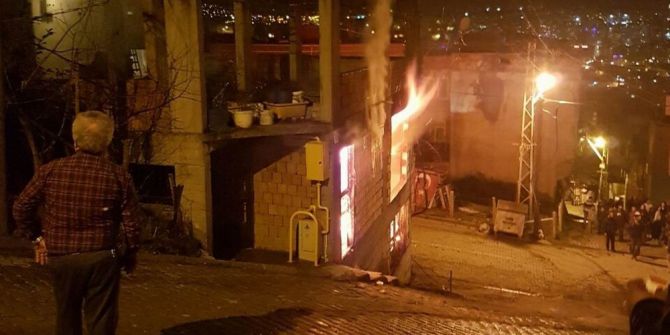 Samsun’da Yangın Paniği