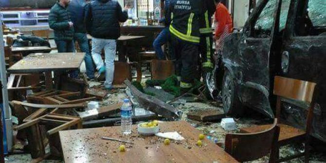 Bursa’nın Ünlü Restoranında Kaza Dehşeti