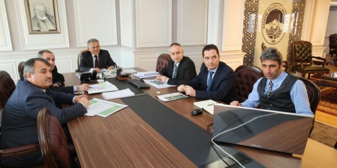 Melikgazi Belediyesi’nde Planlama Ve Koordinasyon Toplantısı