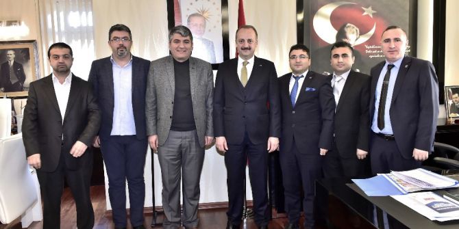 Mamaklı Mali Müşavirlerden Akgül’e Ziyaret