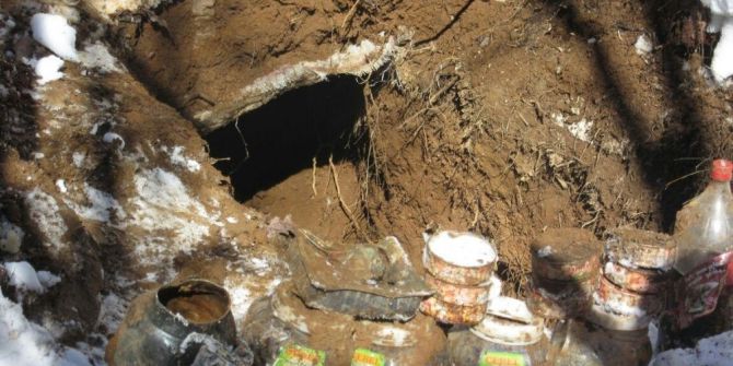 Bingöl’de Pkk Sığınağı İmha Edildi