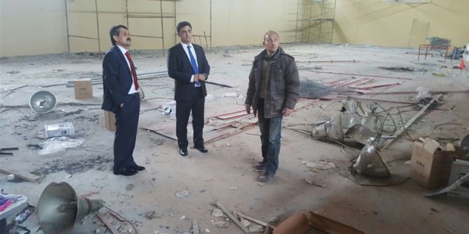 Spor Salonunda Depreme Karşı Güçlendirme Çalışmalarında Sona Gelindi