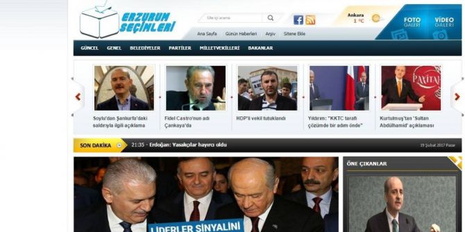 Erzurum Seçimleri Yeniden Yayında