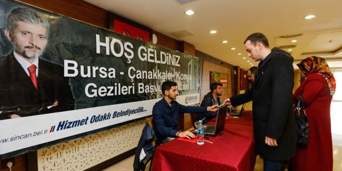 Sincan’da Kültür Gezilerine Başvurular Başlıyor