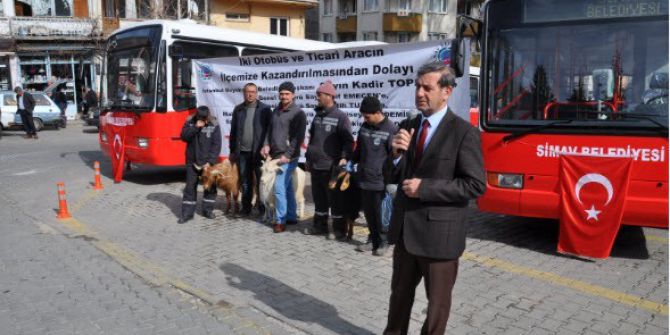 Hibe Araçlar Hizmete Sunuldu