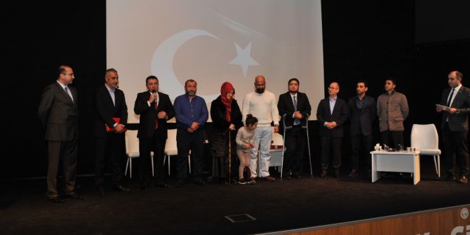 Bozüyük’te “15 Temmuz Kahramanlarımızla Beraberiz” Söyleşisi