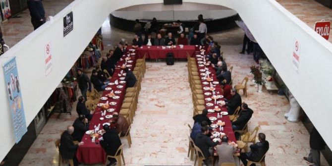 Başkan Başsoy, Alparslan Türkeş İş Merkezi Esnafıyla Biraraya Geldi