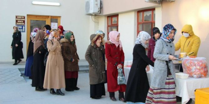 Kyk’dan Cami Cemaatine Çorba İkramı