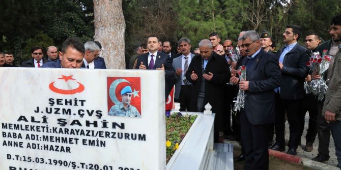 Şehit Ali Şahin Dualarda Anıldı