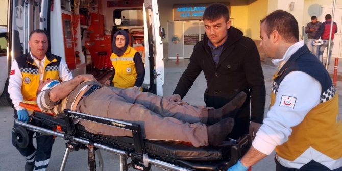 Okul İnşaatından Düşen İşçi Ağır Yaralandı