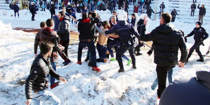 Yozgat’ta Amatör Lig Maçında Kavga Çıktı