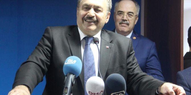 Orman Ve Su İşleri Bakanı Prof. Dr. Veysel Eroğlu: