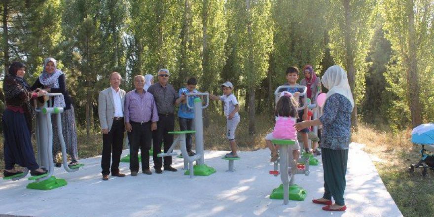 Köprüören Köyü’ne Jimnastik Parkuru