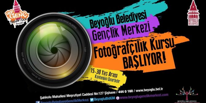 Beyoğlu’nda Fotoğrafçılık Atölyesi İçin Kayıtlar Başladı