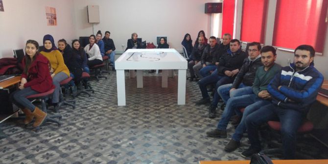 Bilgisayar Kursuna Büyük İlgi