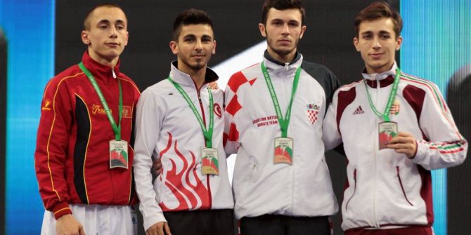 Darıcalı Karateciler Avrupa Şampiyonası’nda Kürsüden İnmedi