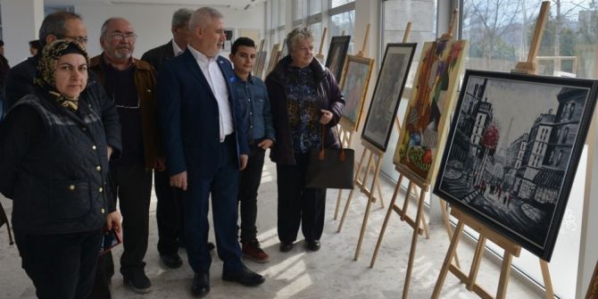 “Sevgilim Sanat” Sergisi