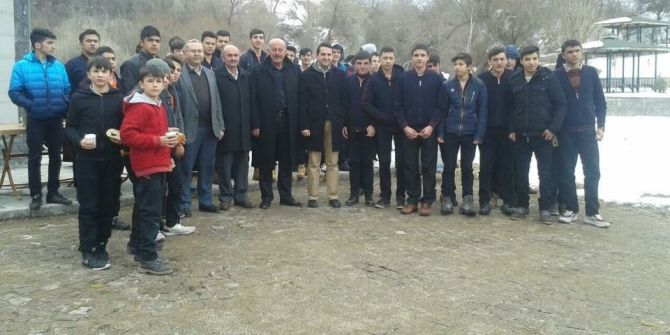 Başkan Halit Demir’den Öğrencilere Sucuk Ziyafeti