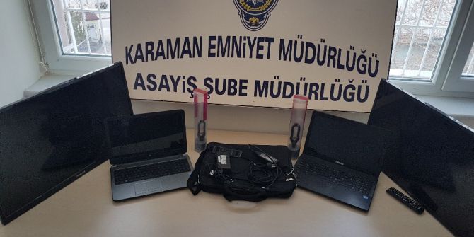 Karaman’da Hırsızlık Yaparken Suçüstü Yakalanan 2 Kişi Tutuklandı