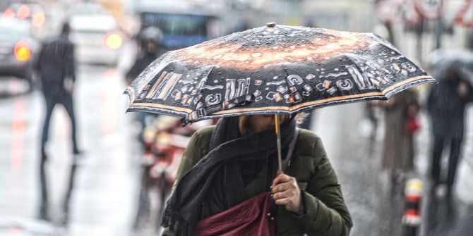 İstanbul’ Da Yağmur Etkili Oldu