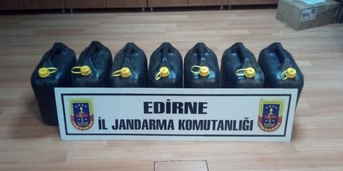 Edirne’de 330 Bin Tl’lik Eroin Hammaddesi Ele Geçirildi